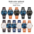 2021 Cheap OLEVS Men Quartz Luxury Minimalist Watches Week And Date Chronograph Sports Watch Leather Strap Men's Watch For Men